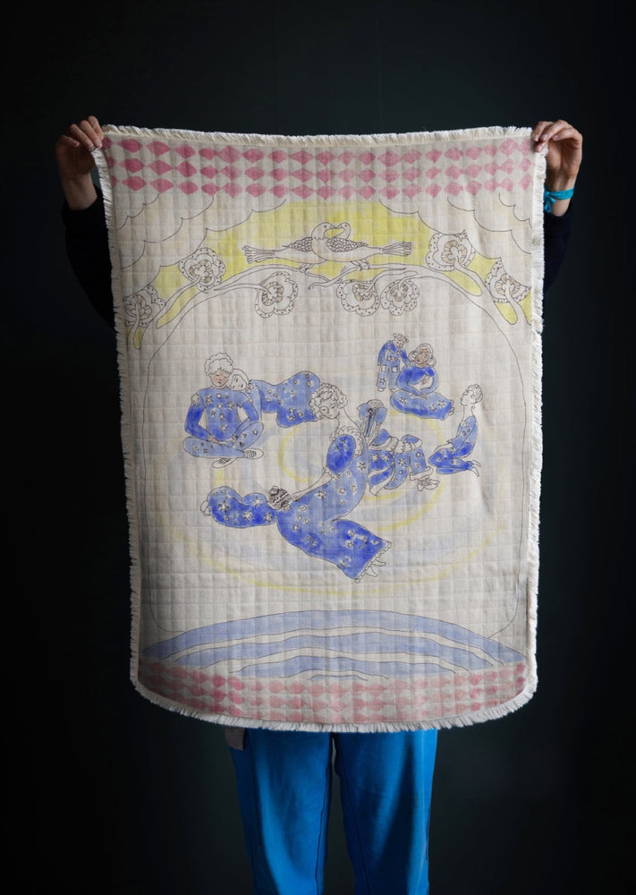 'All Our Friends' Baby Muslin