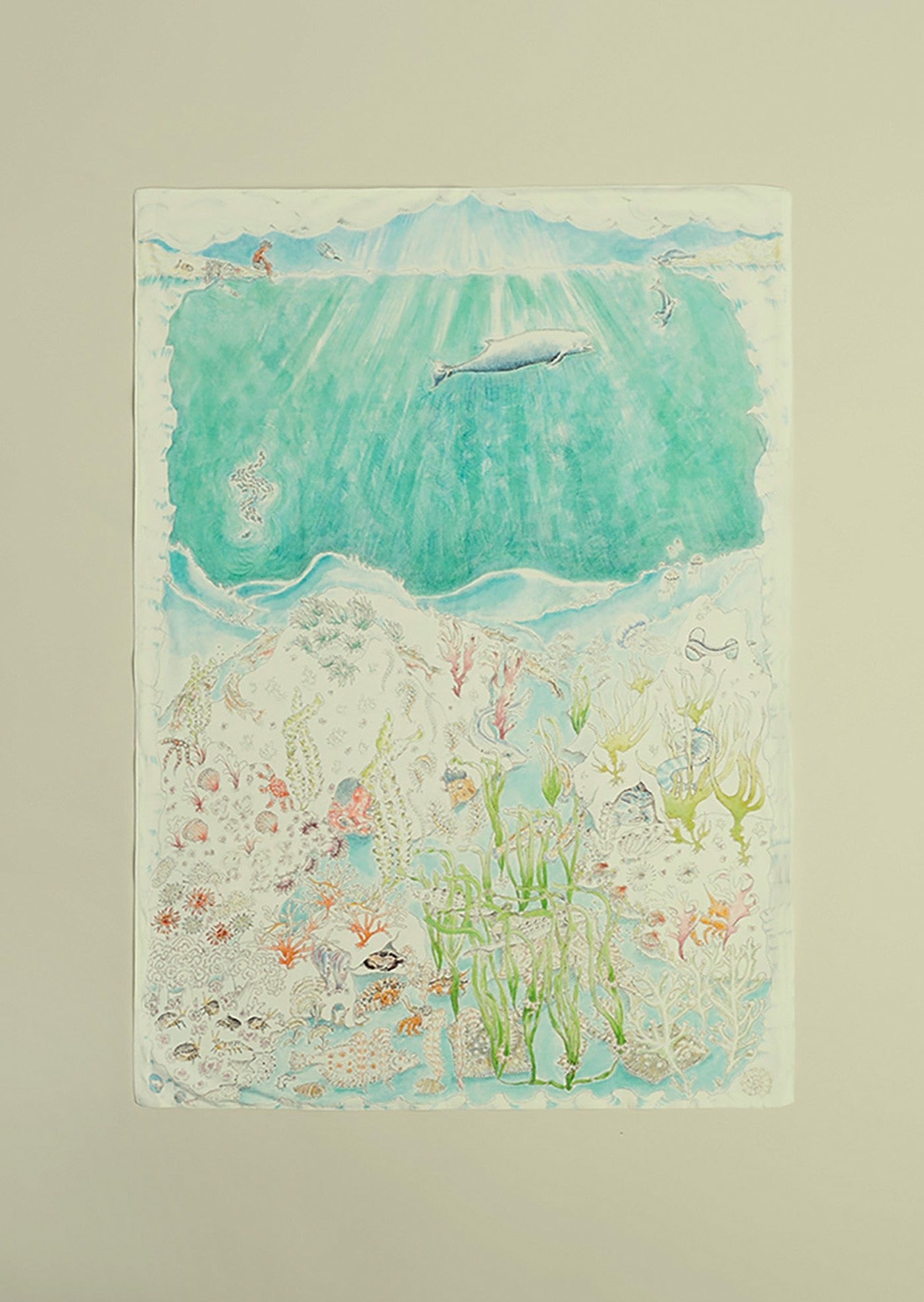 The Legends of the Sea Muslin Blanket - Large - Forivor