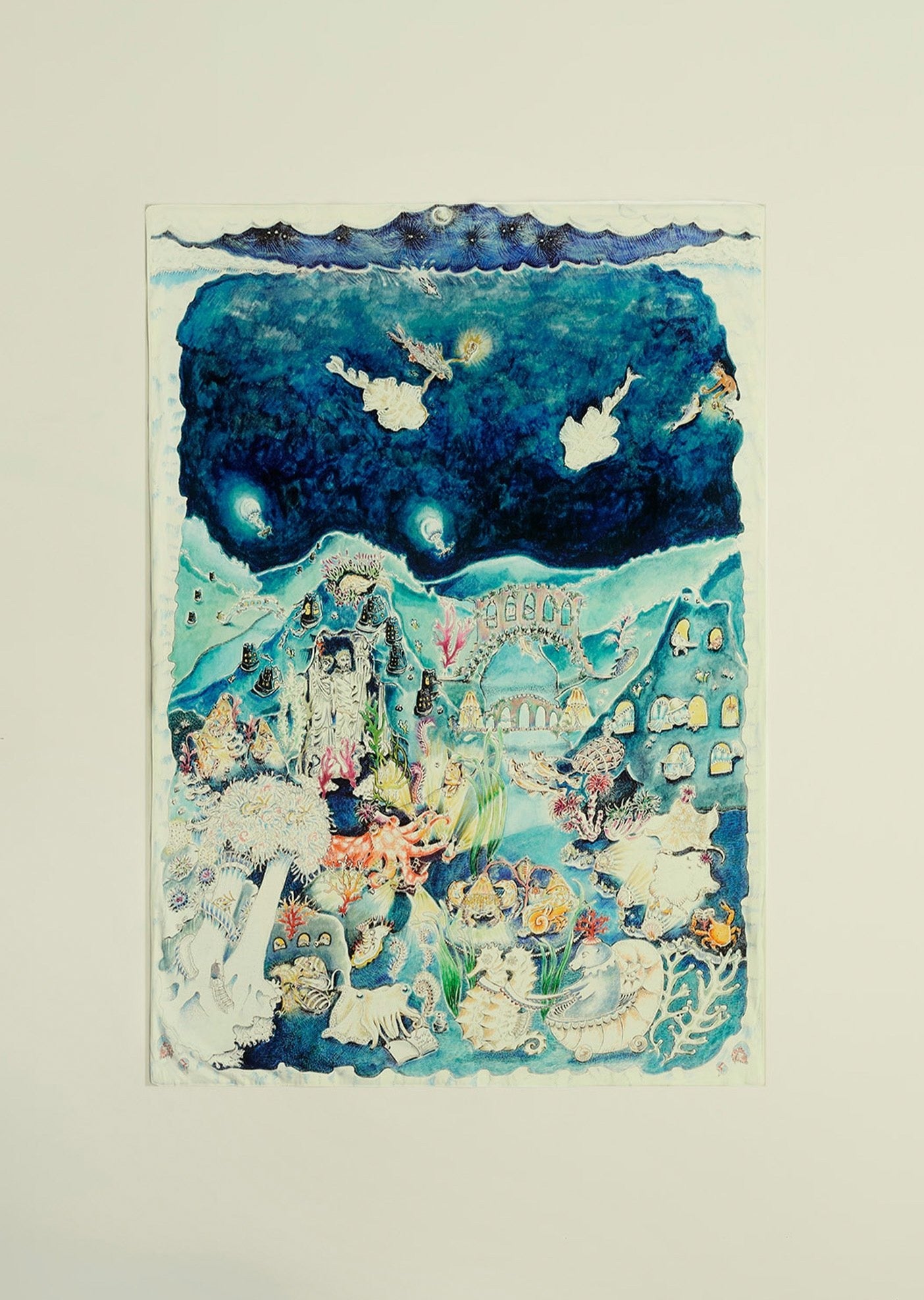 The Legends of the Sea Muslin Blanket - Large - Forivor