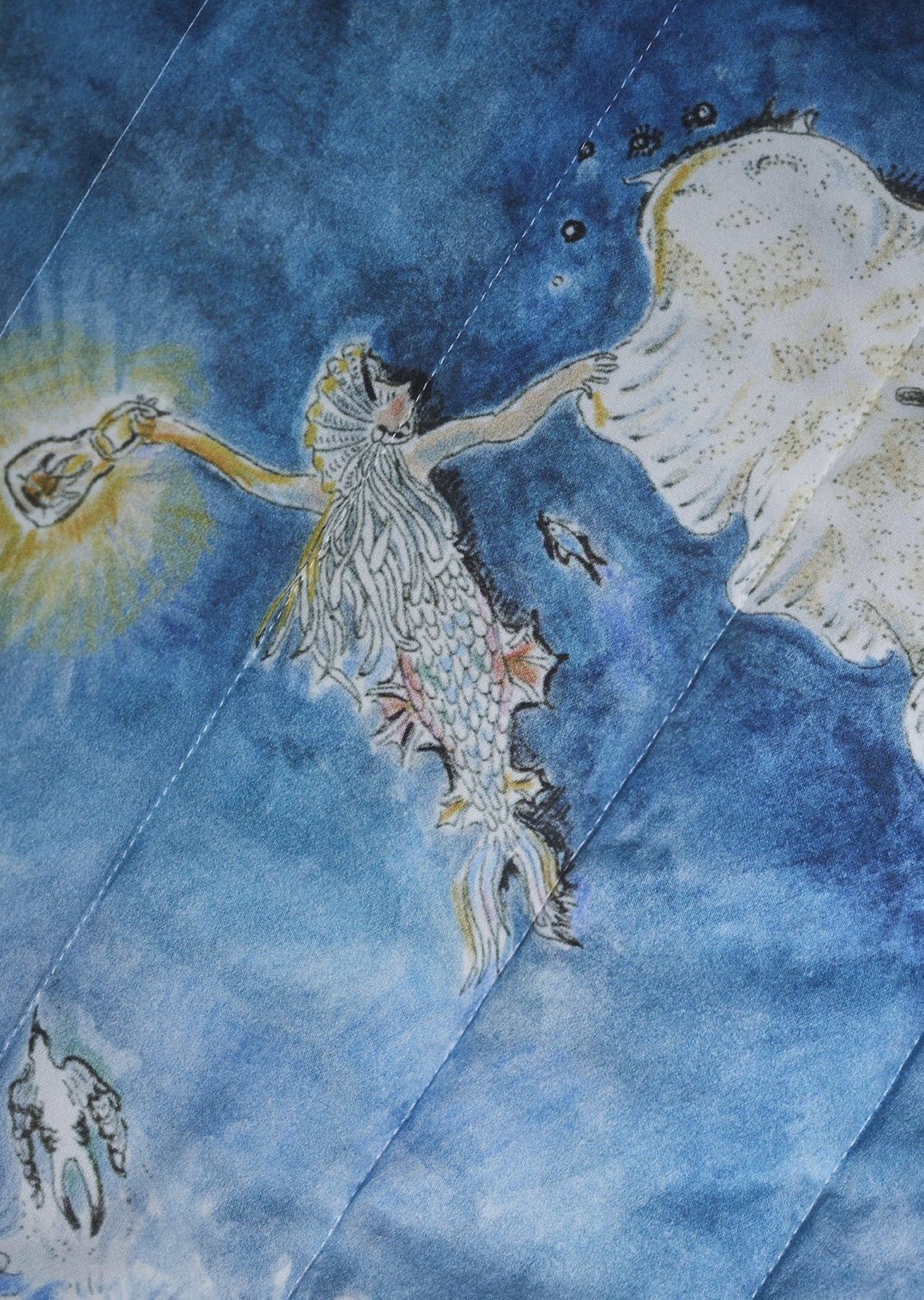 The Legends of the Sea Quilted Blanket - Forivor
