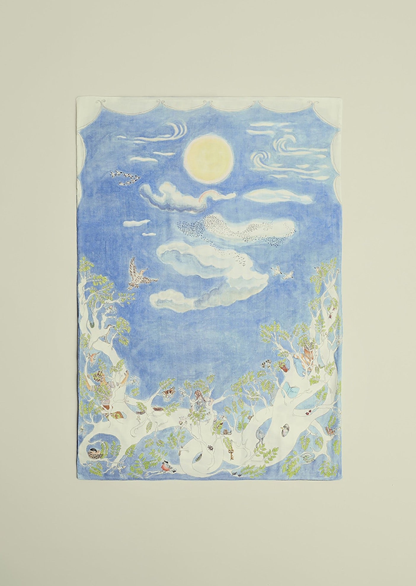 The Space Above the Ground Baby Muslin - Forivor