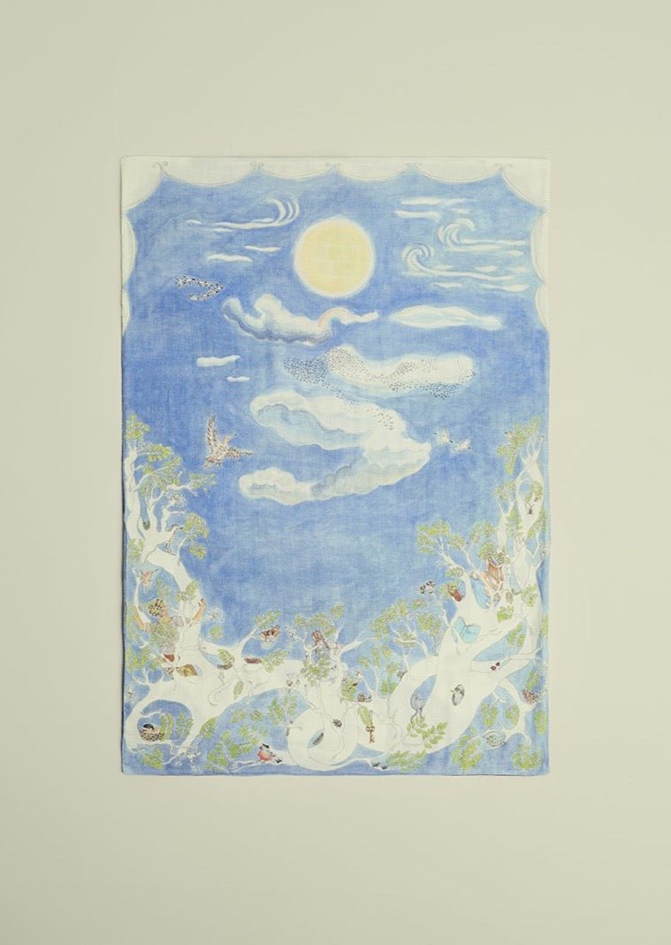 The Space Above the Ground Muslin Blanket - Large - Forivor
