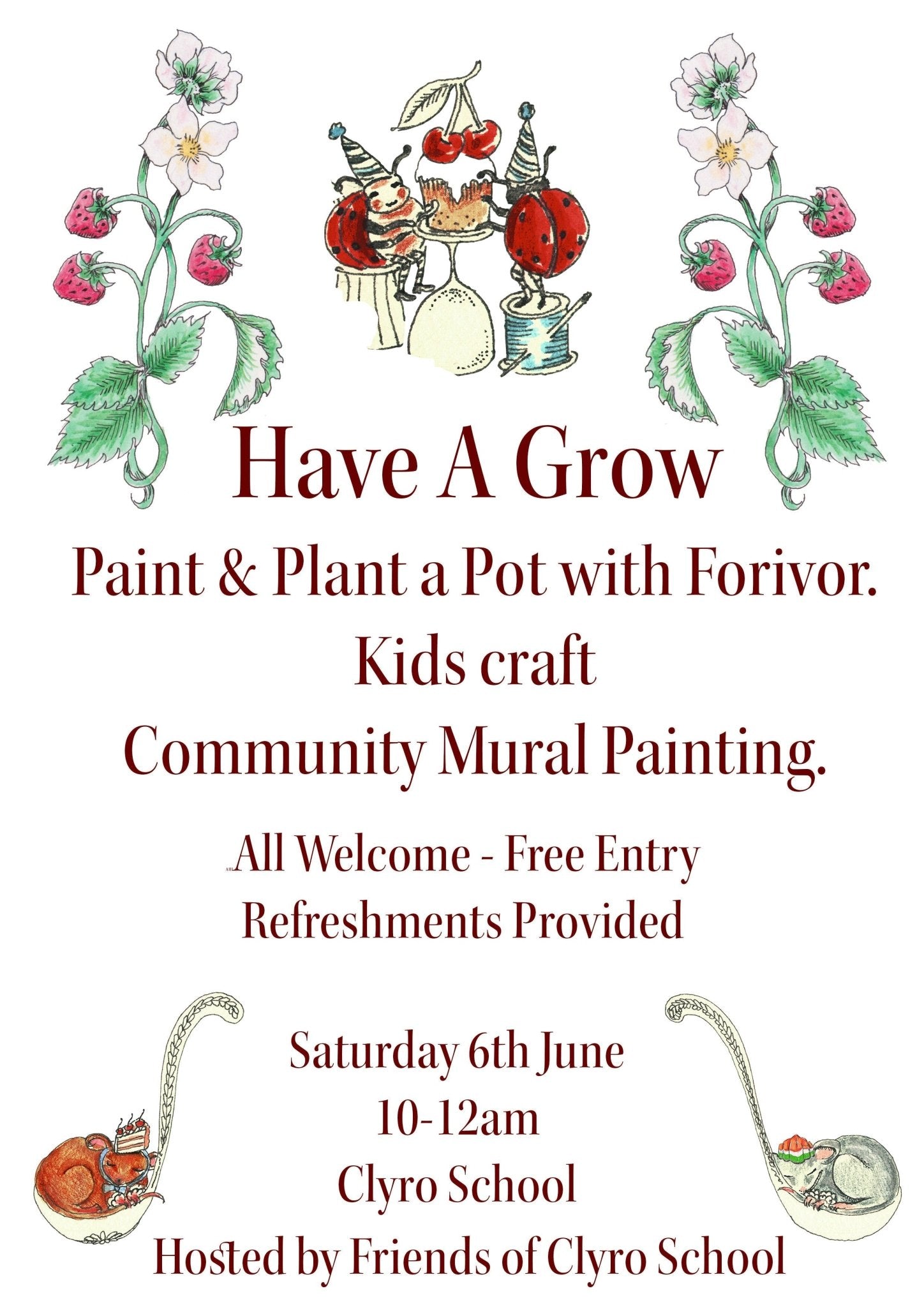 Paint & Plant a Pot with Forivor - Clyro School, 6th June 2026 - Forivor