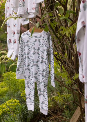 Peas in a Pod Organic Cotton Kids Pyjama Set