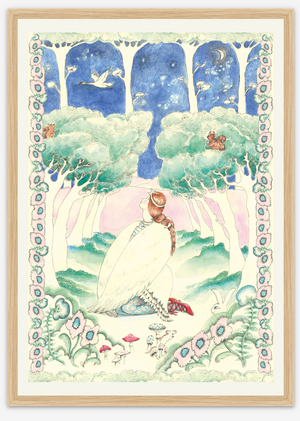 The Swan Lady - Fine Art Print