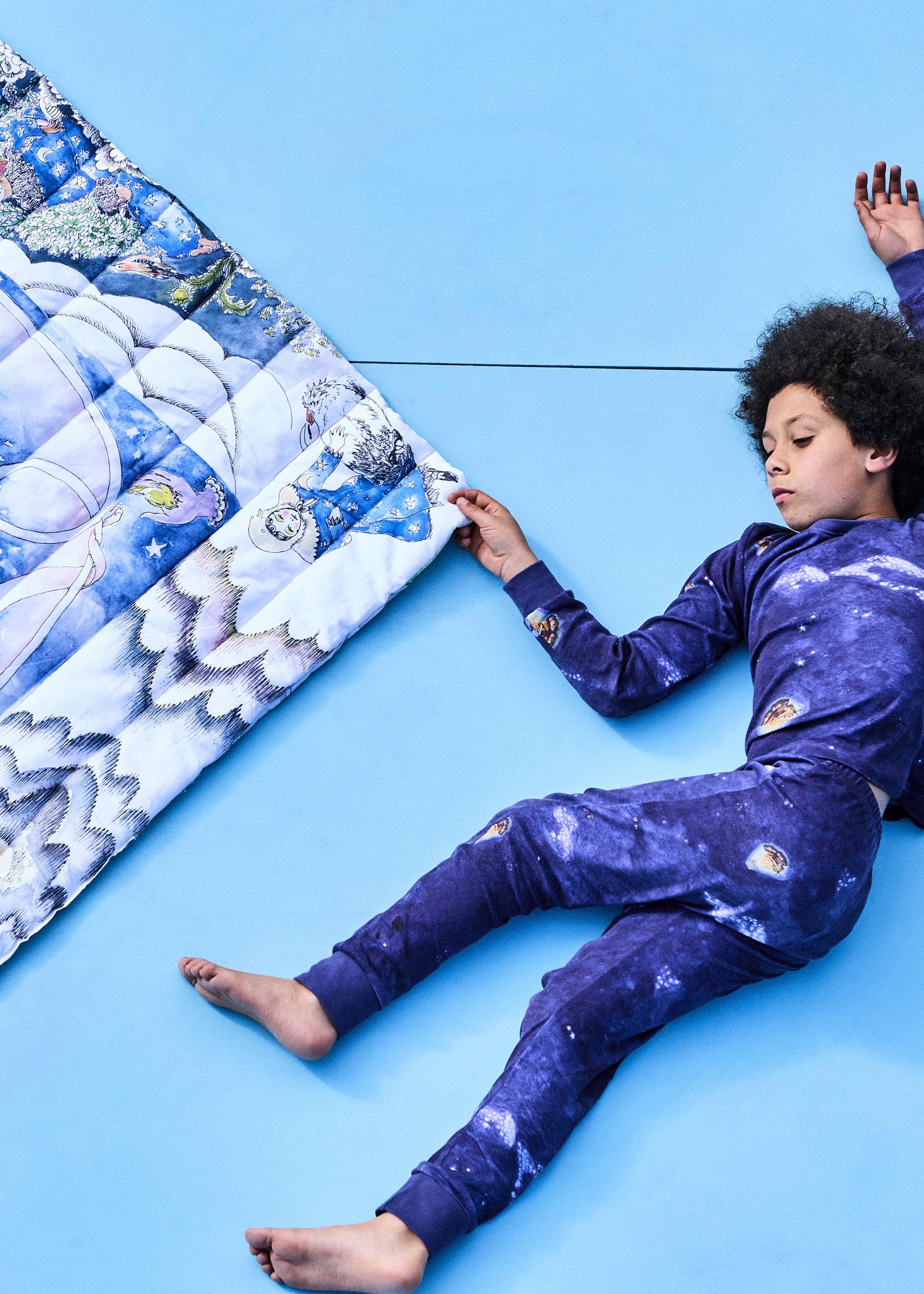 Secret Skies Quilted Blanket