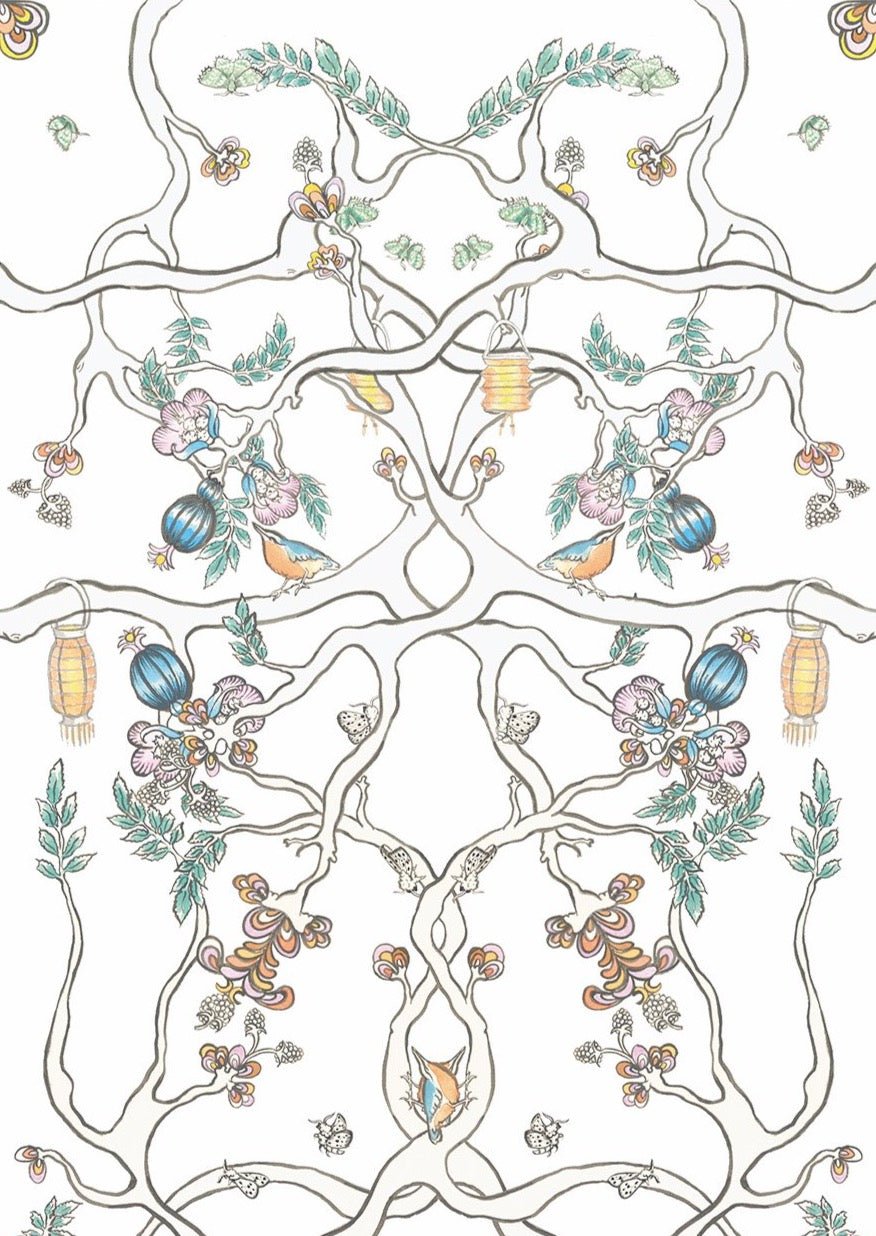 Between the Branches Fitted Single Sheet - Forivor
