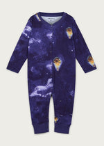 Celestial Stars Organic Cotton Footless Romper - Forivor