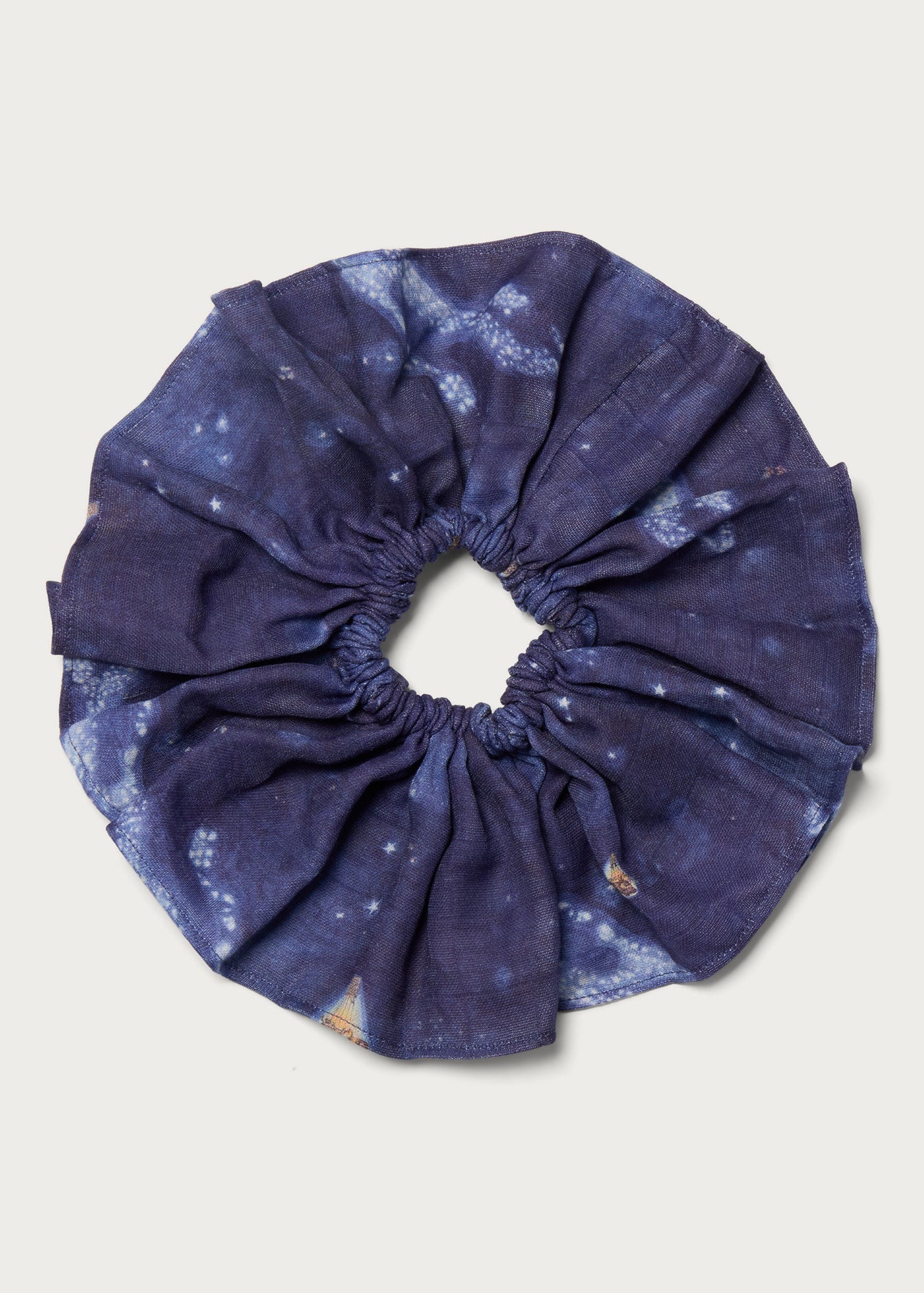 Celestial Stars - Oversized Large Frill Scrunchie - Forivor