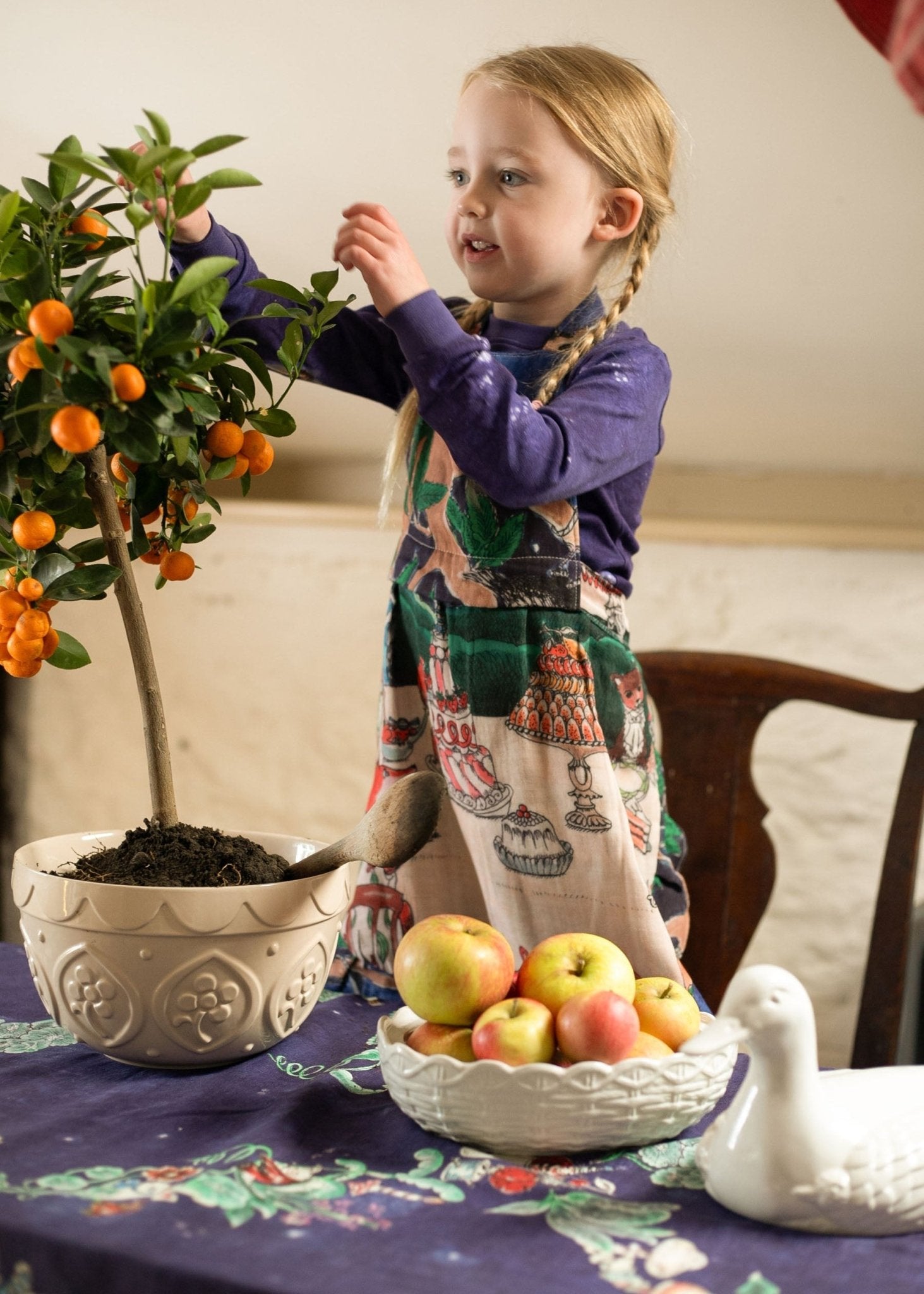 Children's Once Upon a Feast Frilly Apron - Forivor