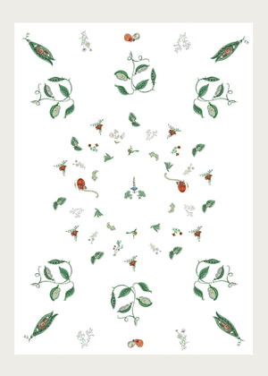 Eat the Seasons Organic Cotton Tablecloth - Forivor