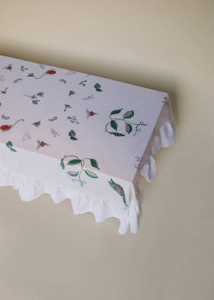 Eat the Seasons Organic Cotton Tablecloth - Forivor