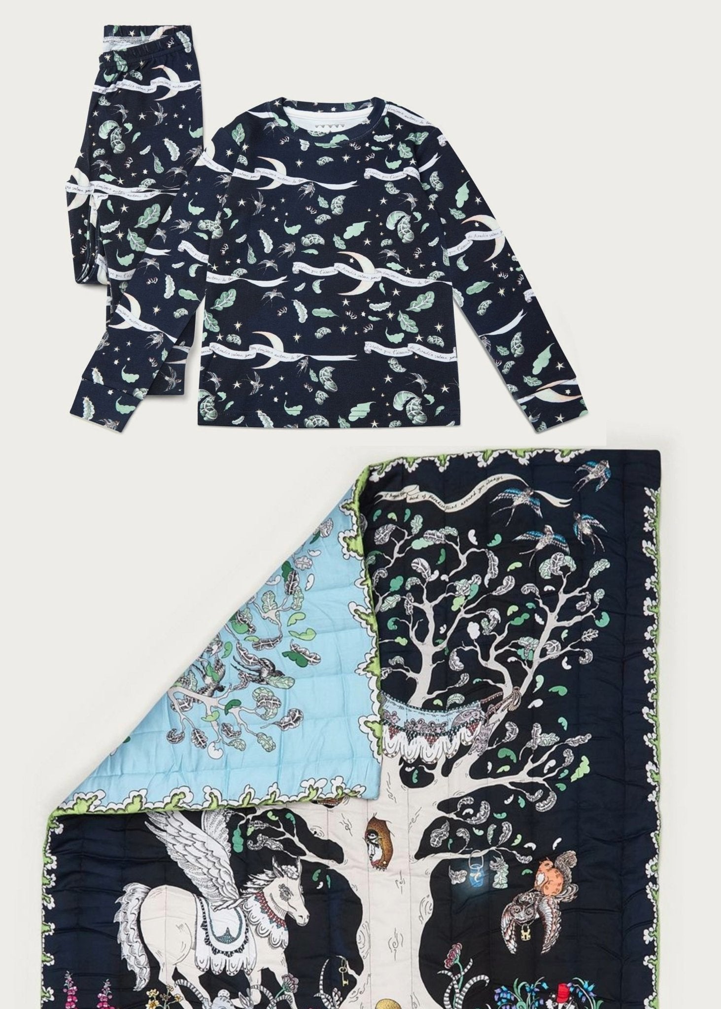 Enchanted Forest X Bird of Paradise (Blue) Bedtime Stories Gift Set - Forivor