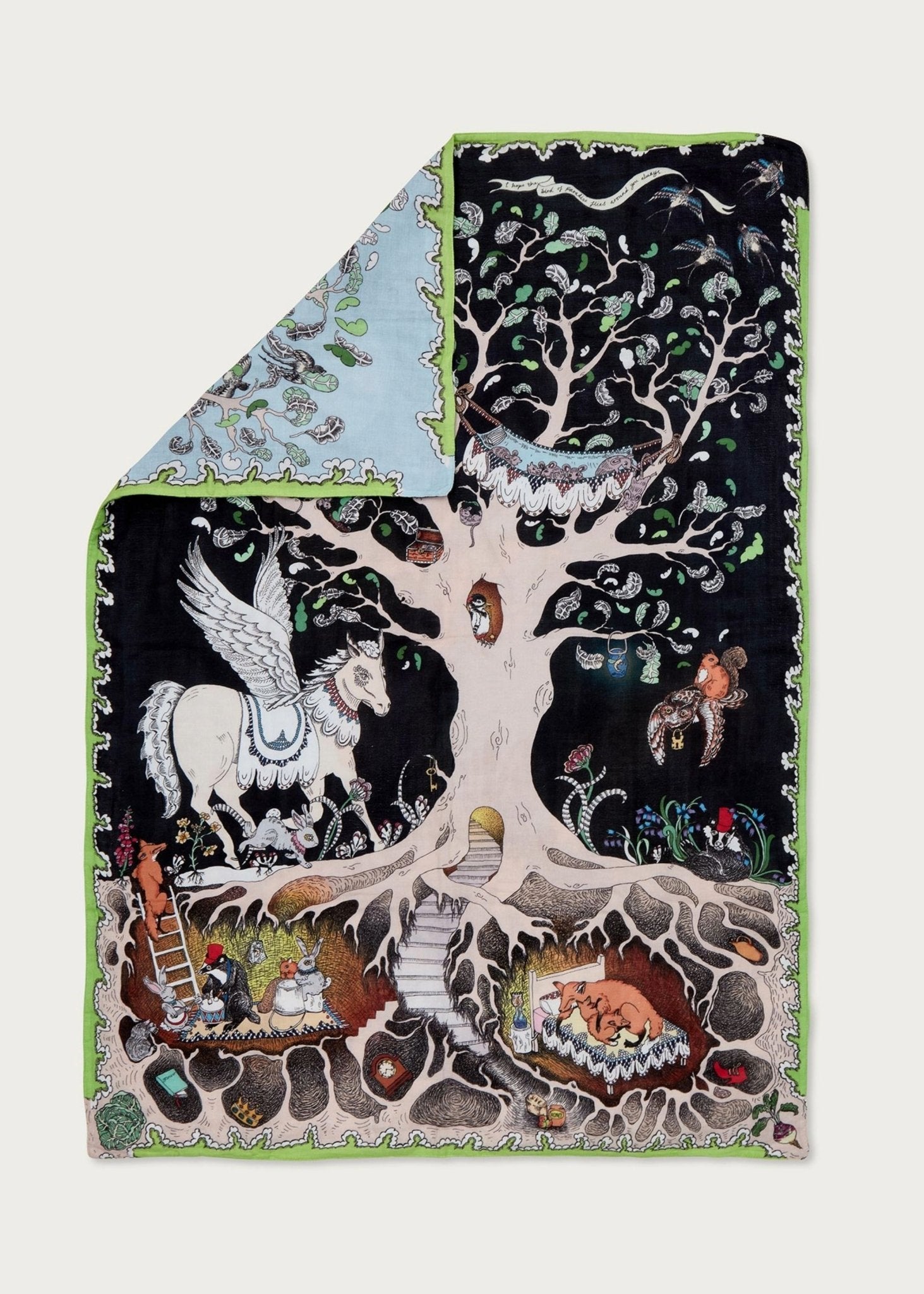 Enchanted Forest X Bird of Paradise (White) - Baby Gift Set - Forivor