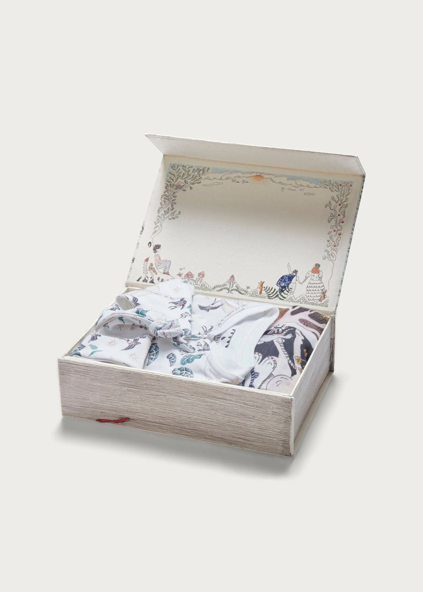 Enchanted Forest X Bird of Paradise (White) - Baby Gift Set - Forivor