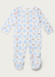 Harlequin de la Mer Organic Cotton Babygrow - Forivor