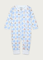 Harlequin de la Mer Organic Cotton Footless Romper - Forivor