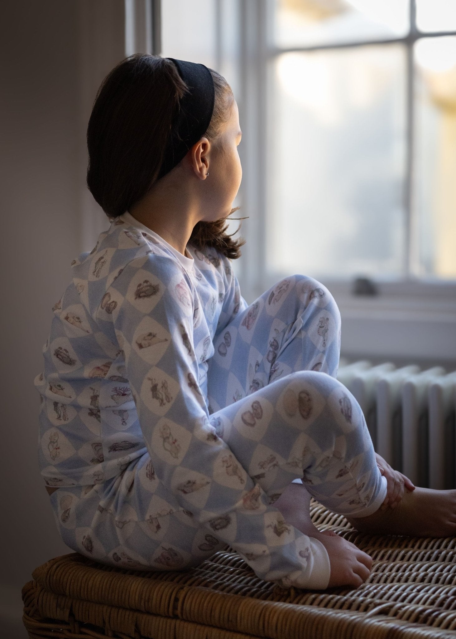 Harlequin de la Mer Organic Cotton Kids Pyjama Set - Forivor