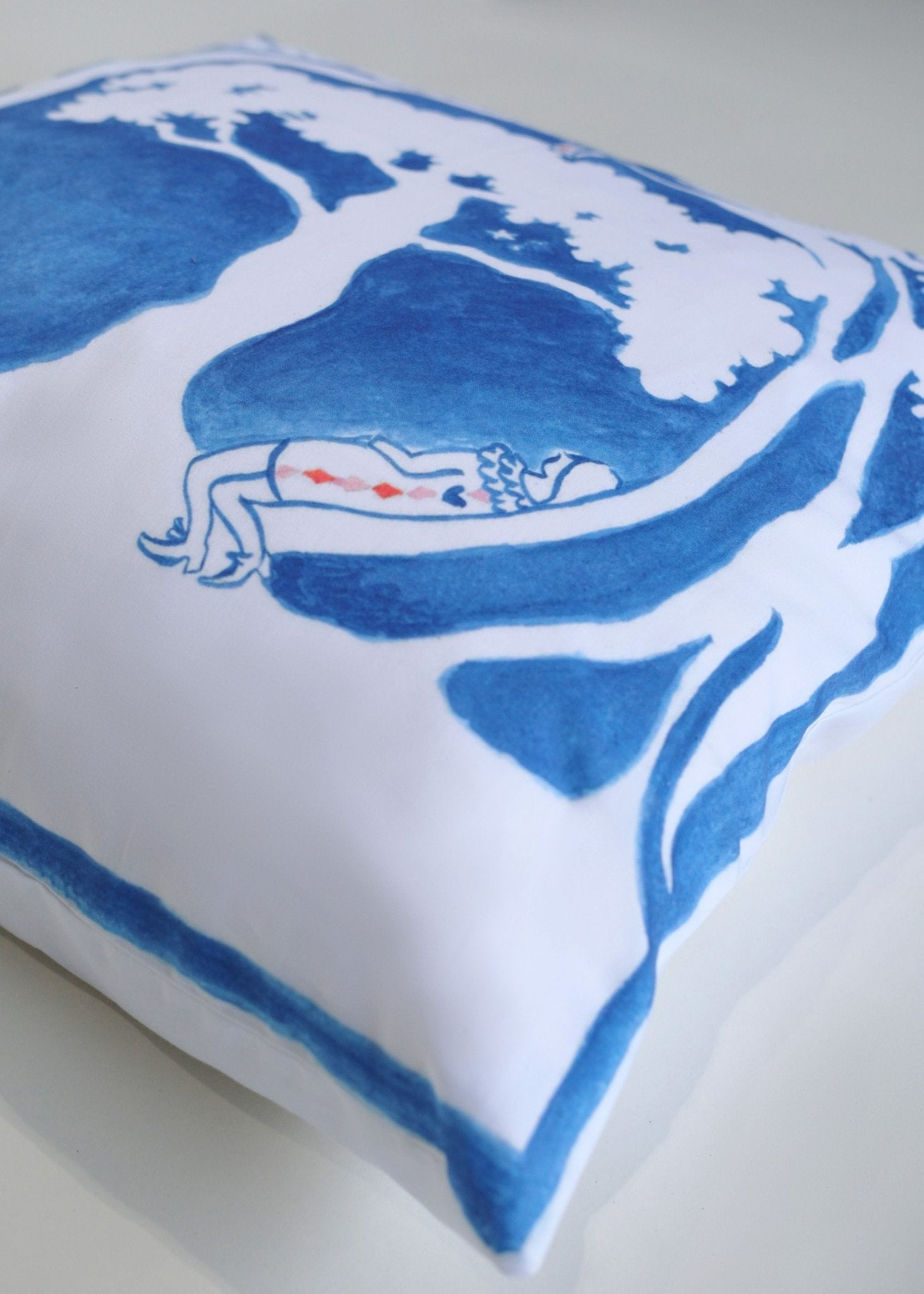 In Some Other Life Organic Cotton Pillow Cover - Forivor