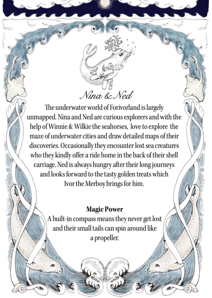 Legends of the Sea Character Cards - Forivor