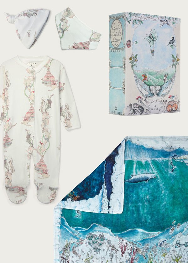 Legends of the Sea X Stripey Seaweed - Baby Gift Set - Forivor