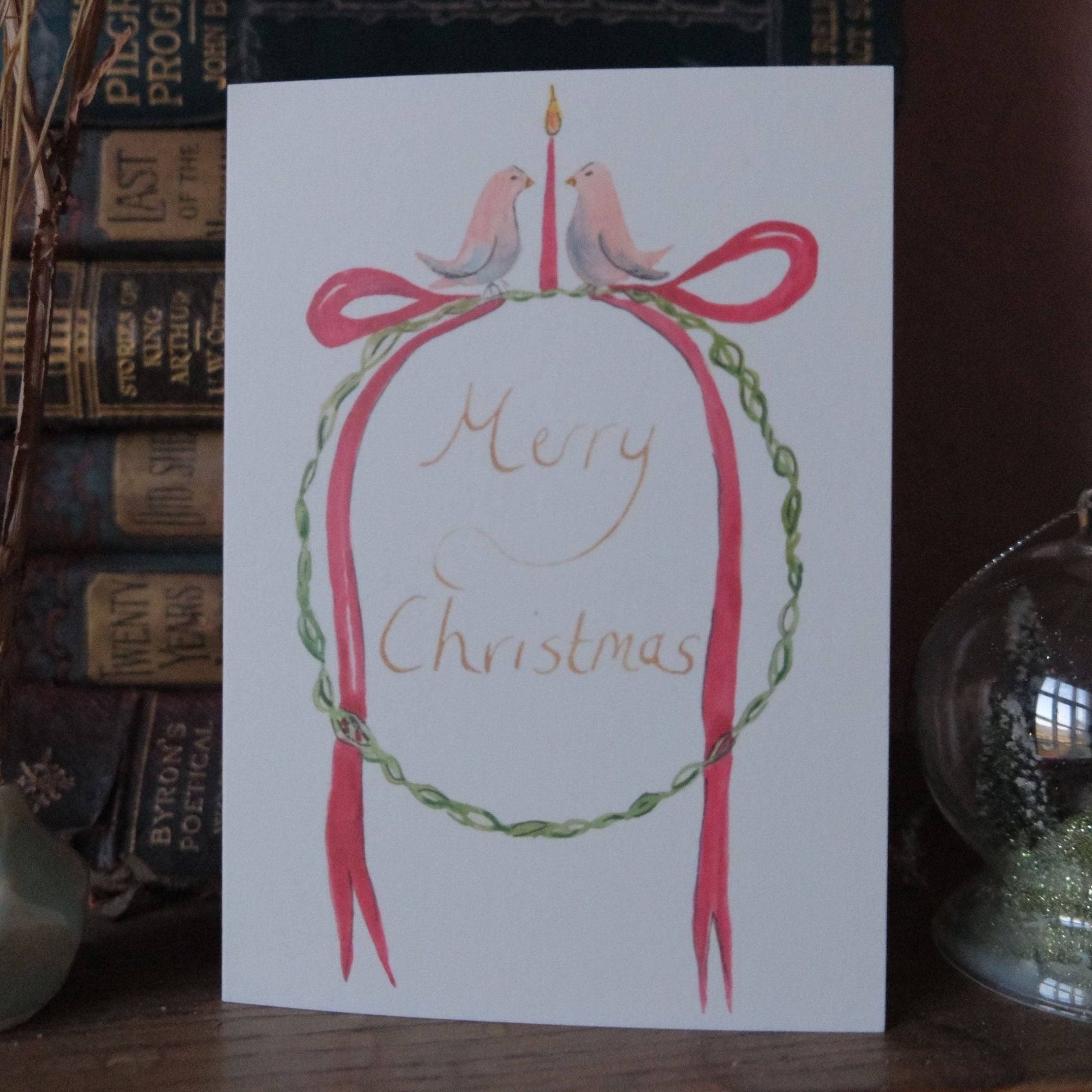 Merry Christmas - Greetings Card - Pack of 10 - Forivor