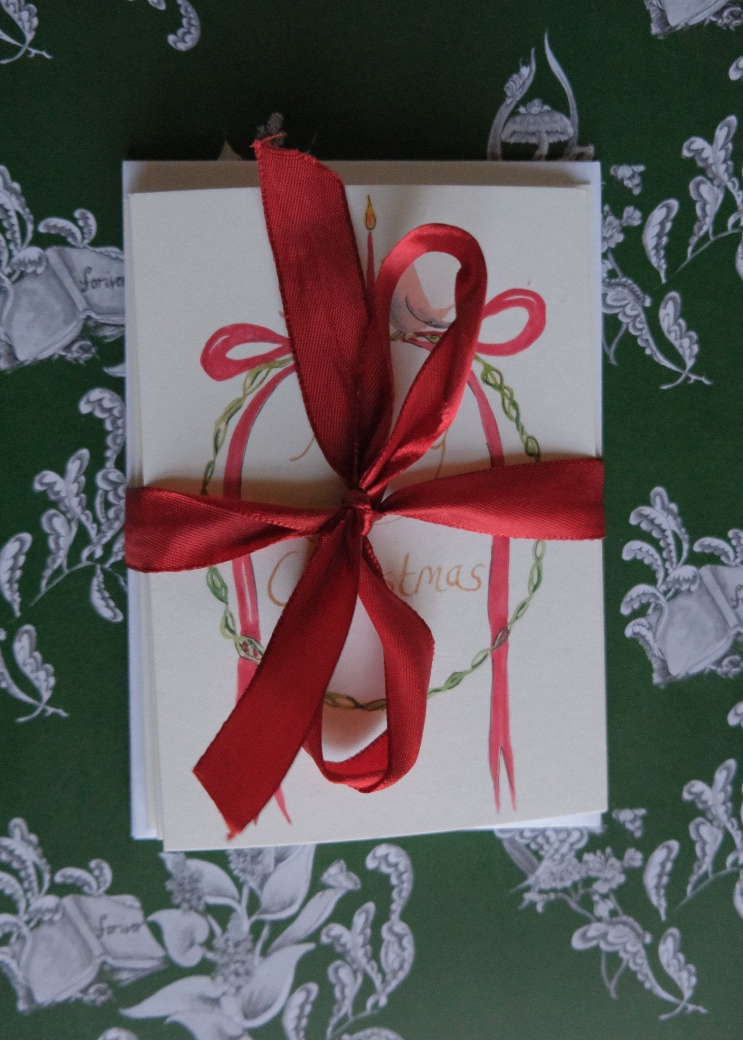 Merry Christmas - Greetings Card - Pack of 10 - Forivor