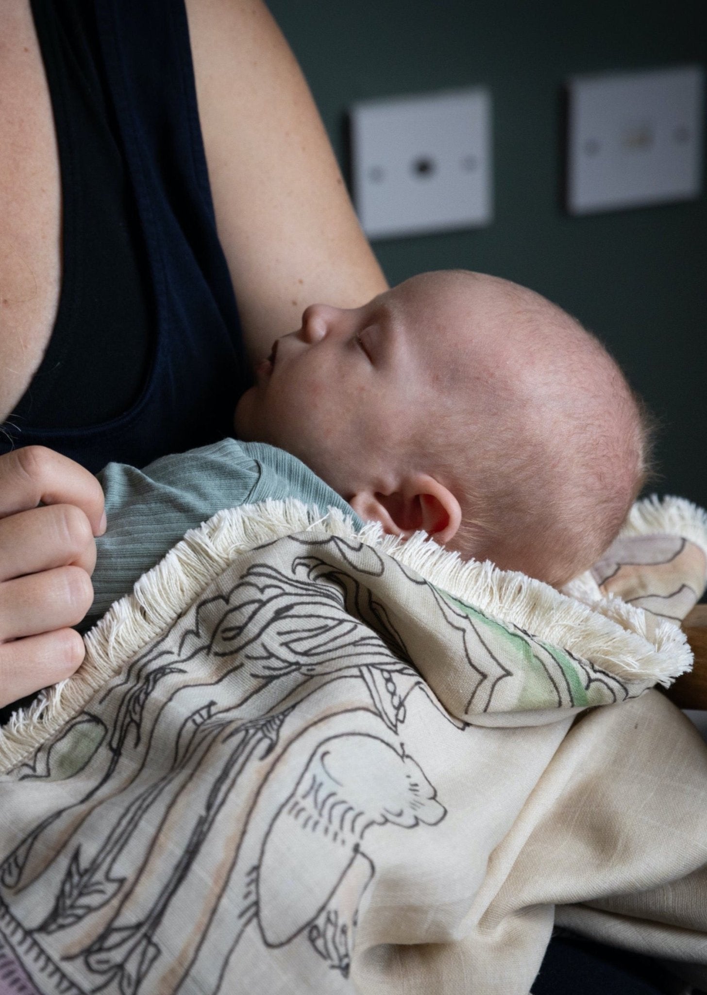 'On Children' Baby Muslin Swaddle - Forivor