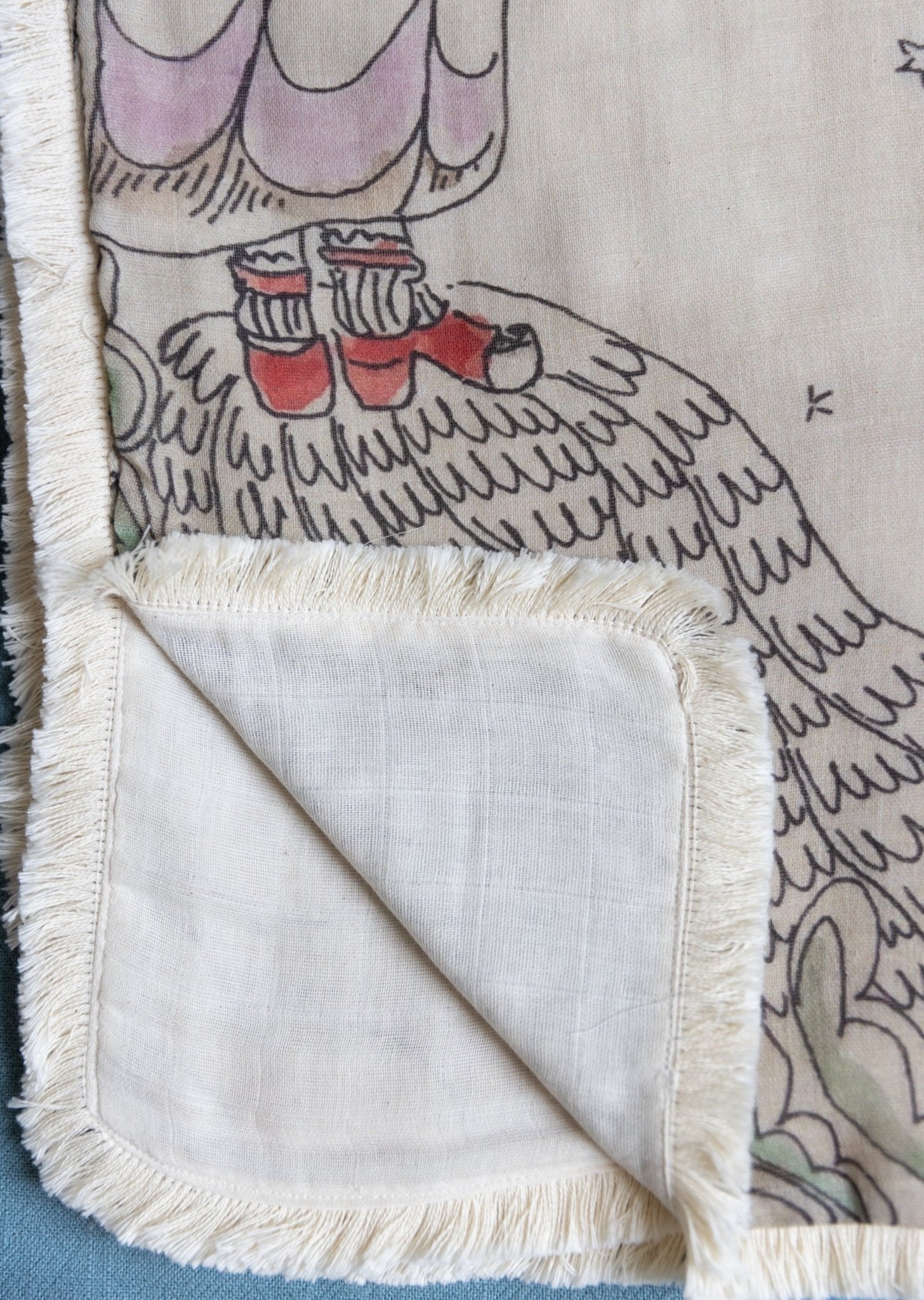 'On Children' Muslin Blanket - Large - Forivor