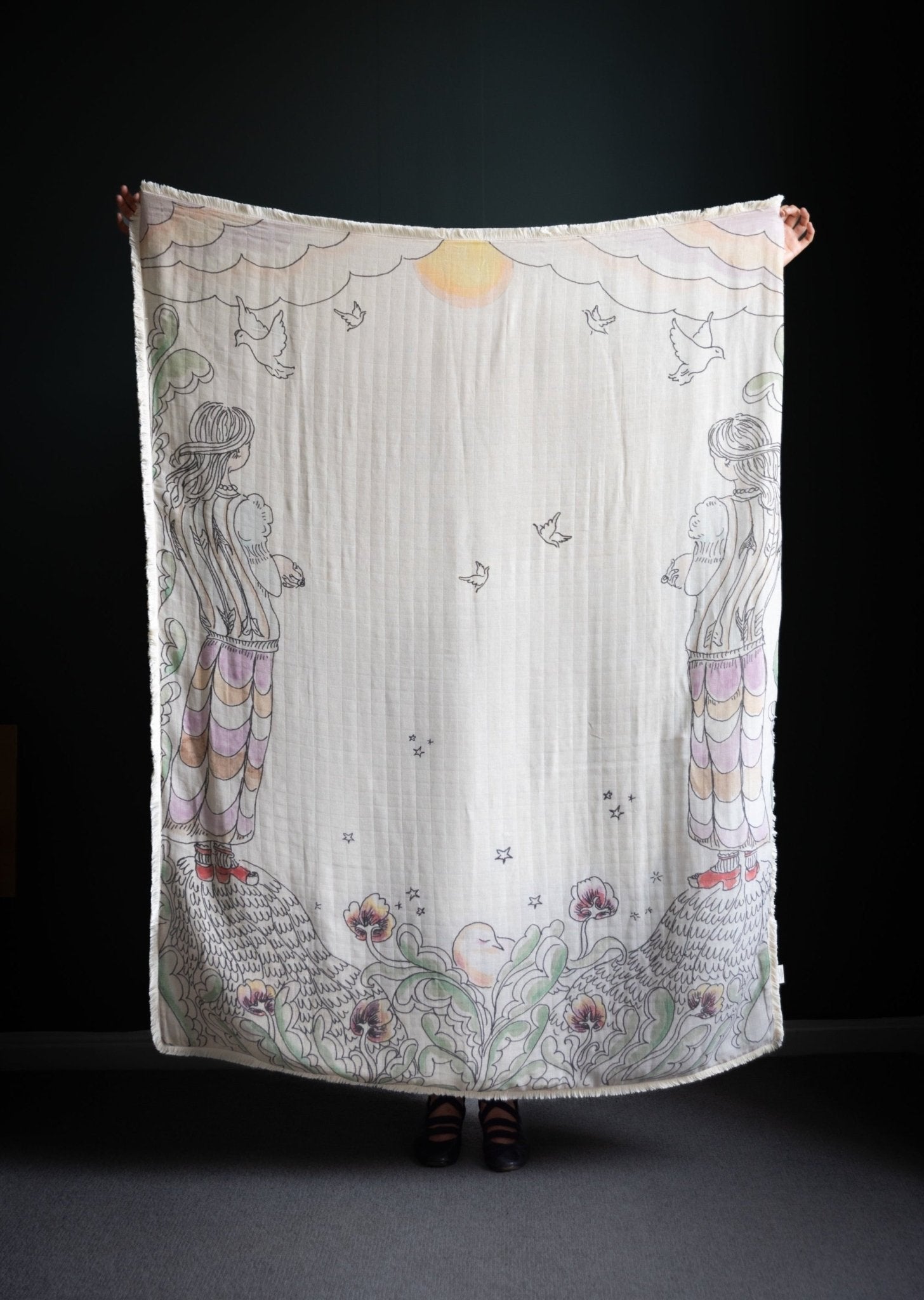 'On Children' Muslin Blanket - Large - Forivor