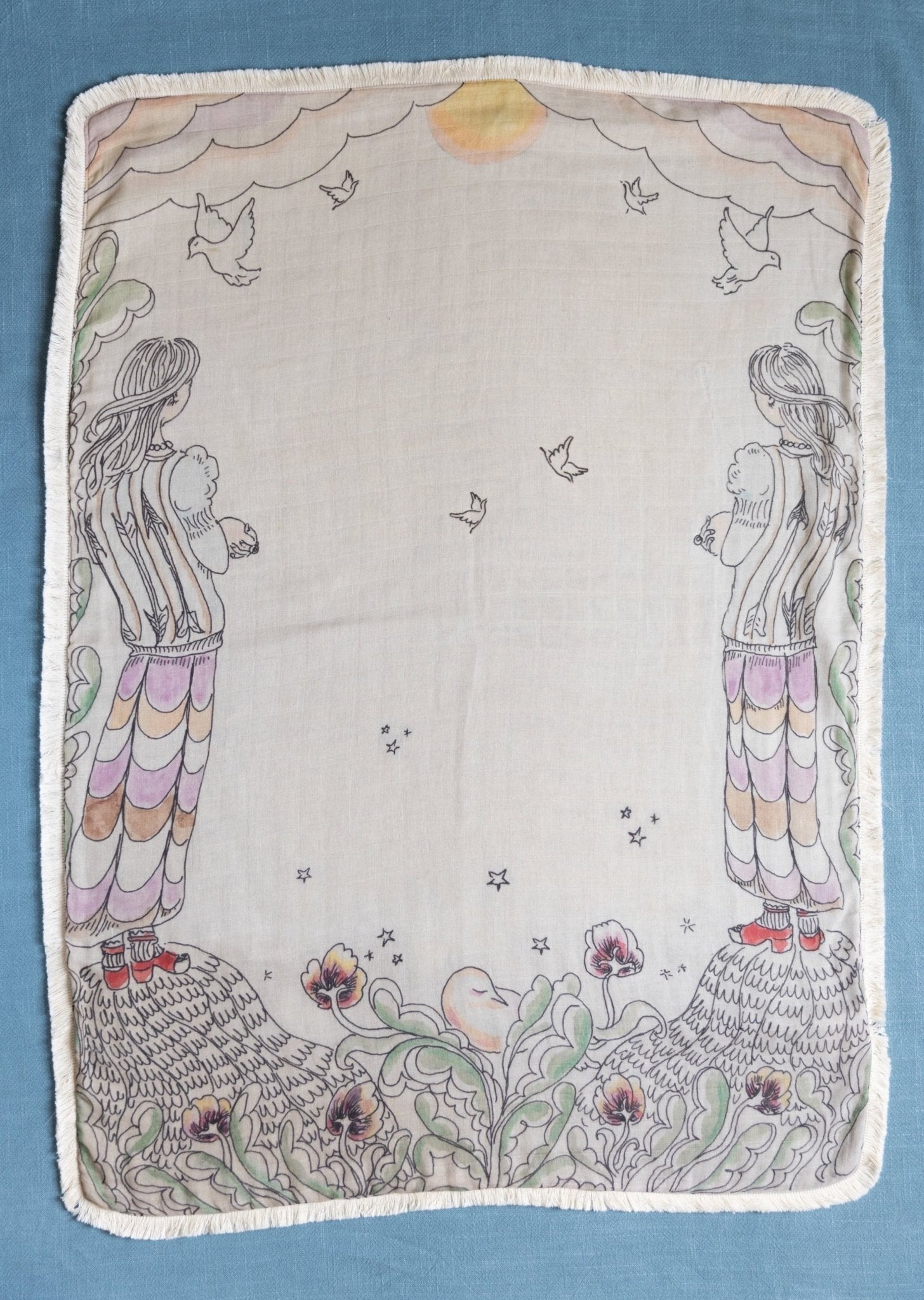 'On Children' Muslin Blanket - Large - Forivor