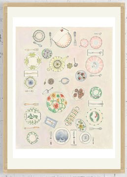 Once Upon a Feast Afternoon Tea - Fine Art Print - Forivor