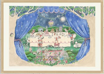 Once Upon A Feast Midnight Banquet - Fine Art Print - Forivor