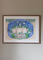 Once Upon a Feast Midnight Banquet Fine Art Print Forivor