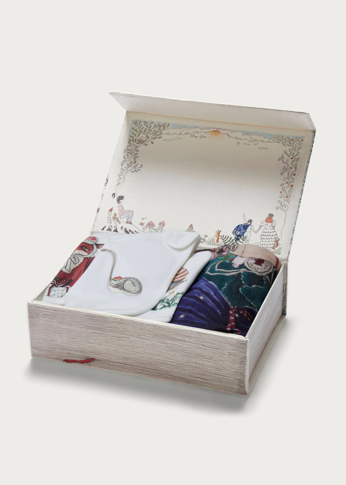 Once Upon a Feast Muslin and Bib Gift Box Set - Forivor