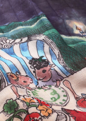 Once Upon a Feast Muslin Blanket - Large - Forivor