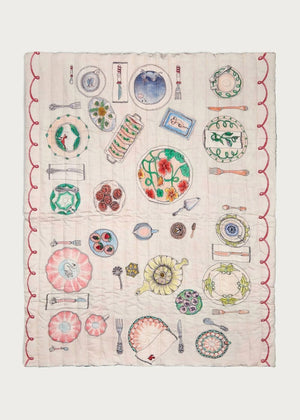 Once Upon a Feast Quilted Blanket - Forivor