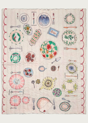 Once Upon a Feast Quilted Blanket - Forivor