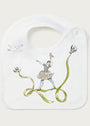 Organic Cotton Bib - Ribbon Dancer - Forivor