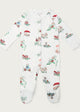 Party Animal Organic Cotton Babygrow - Forivor