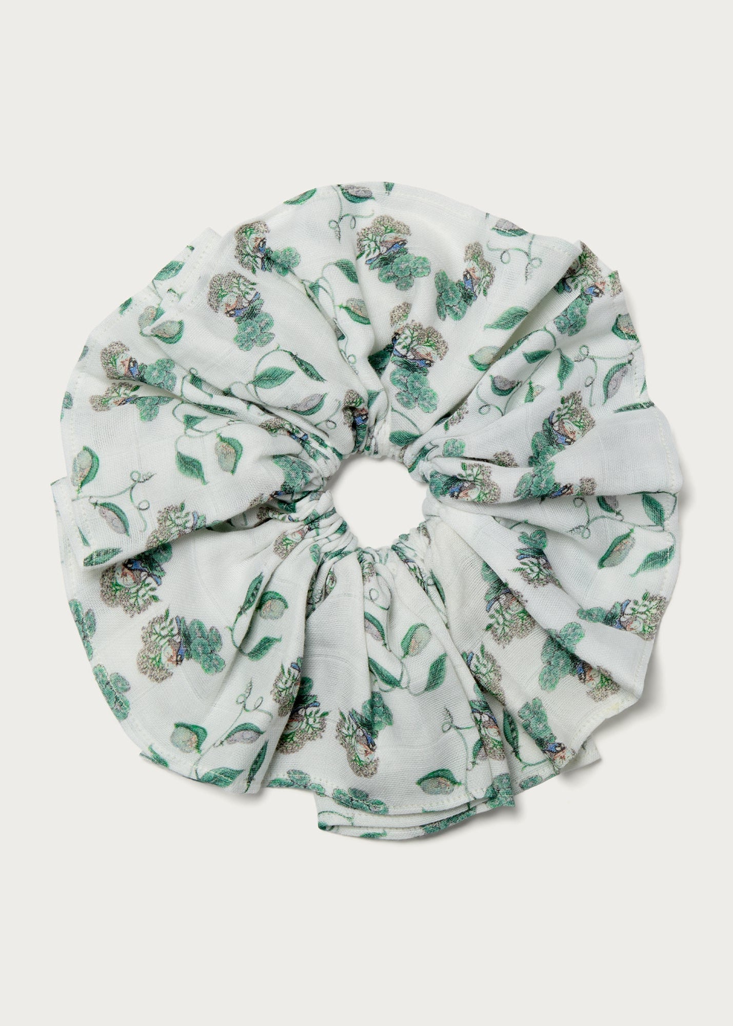 Peas in a Pod - Oversized Large Frill Scrunchie - Forivor