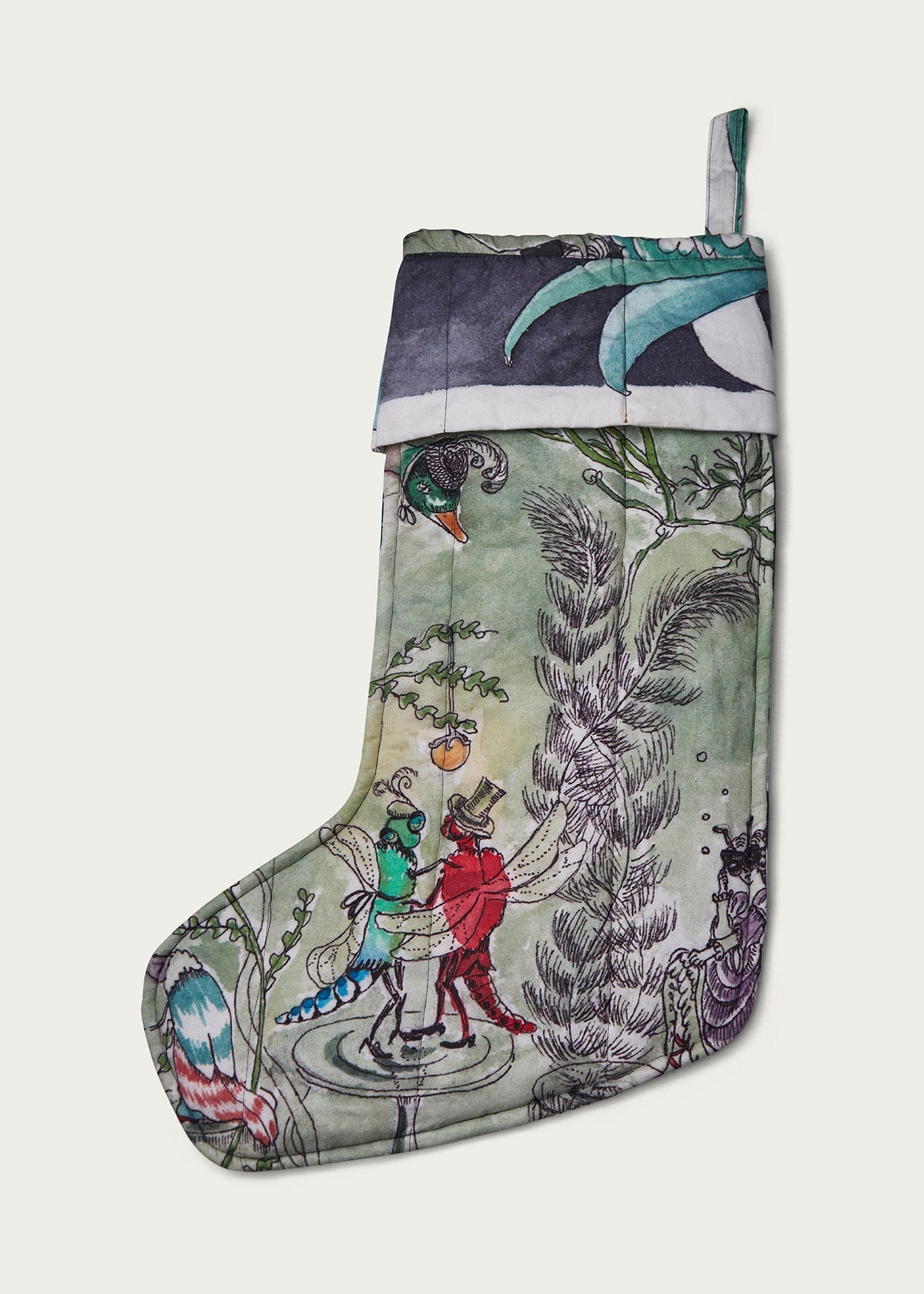 Quilted Christmas Stocking - Forivor