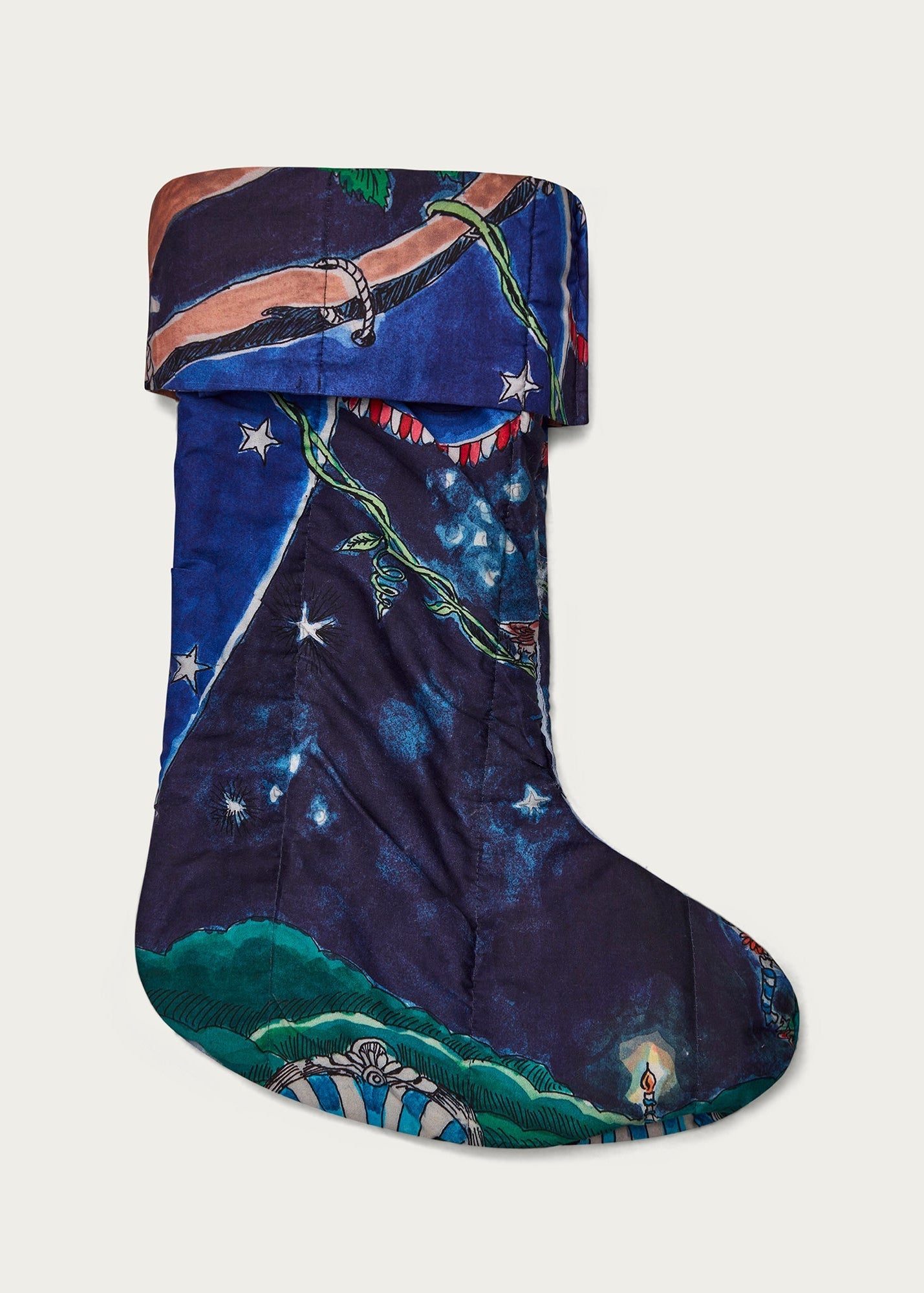 Quilted Christmas Stocking - Forivor