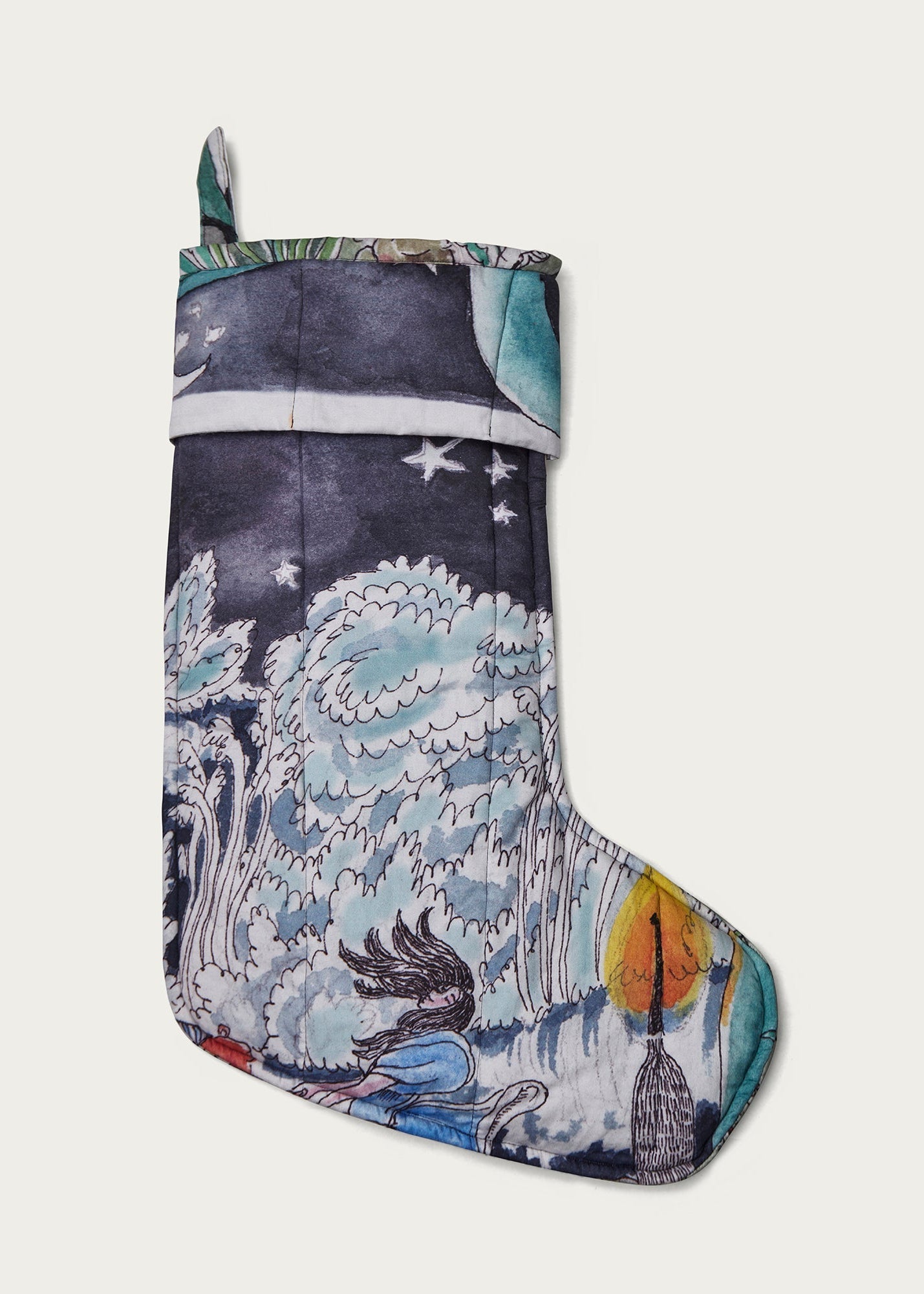 Quilted Christmas Stocking - Forivor