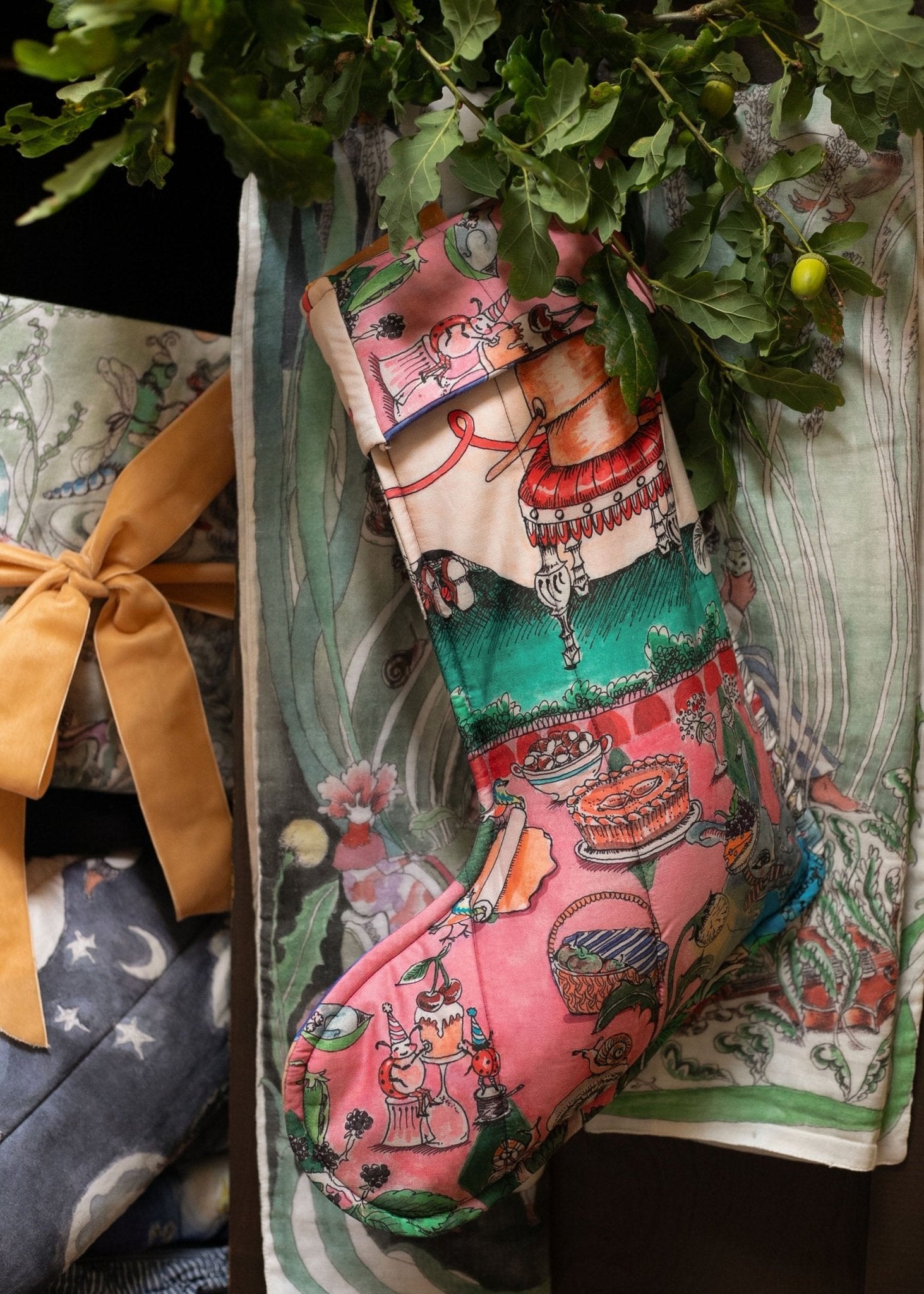 Quilted Christmas Stocking - Forivor