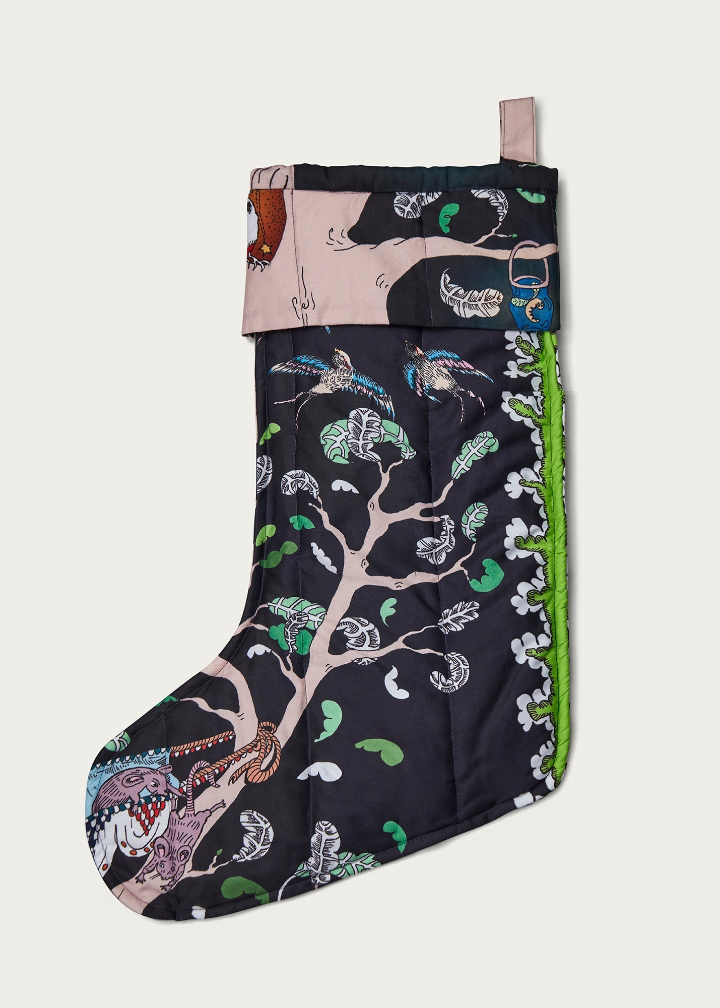 Quilted Christmas Stocking - Forivor