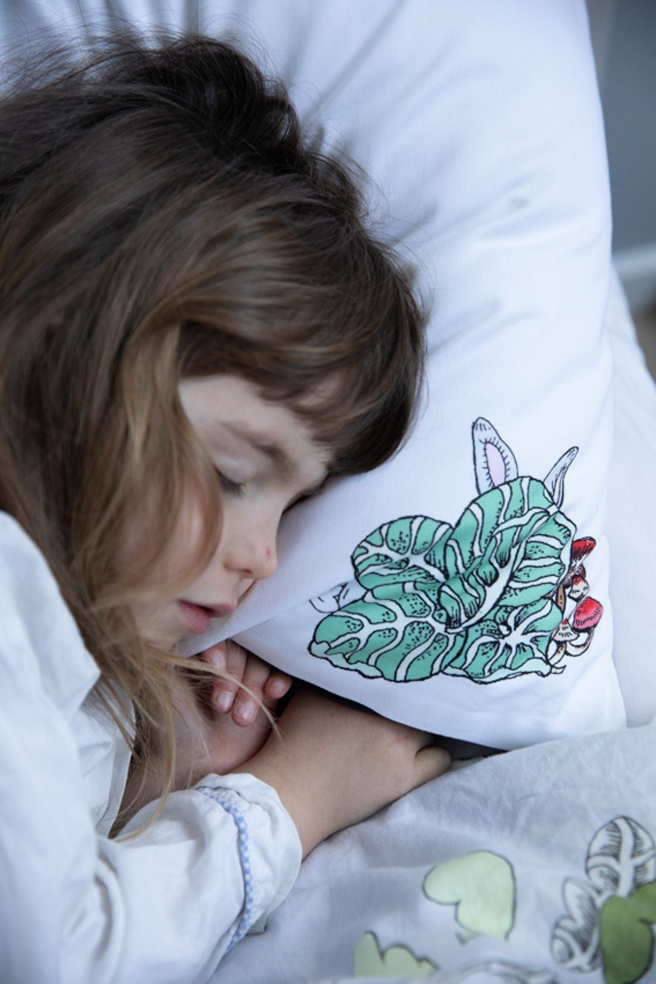 Rabbits and Cabbages - Pillow Slip Gift Set - Forivor