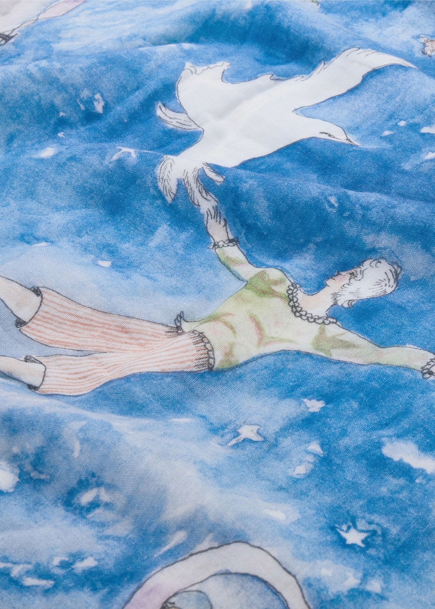 Secret Skies - Muslin Swaddle Blanket - Forivor