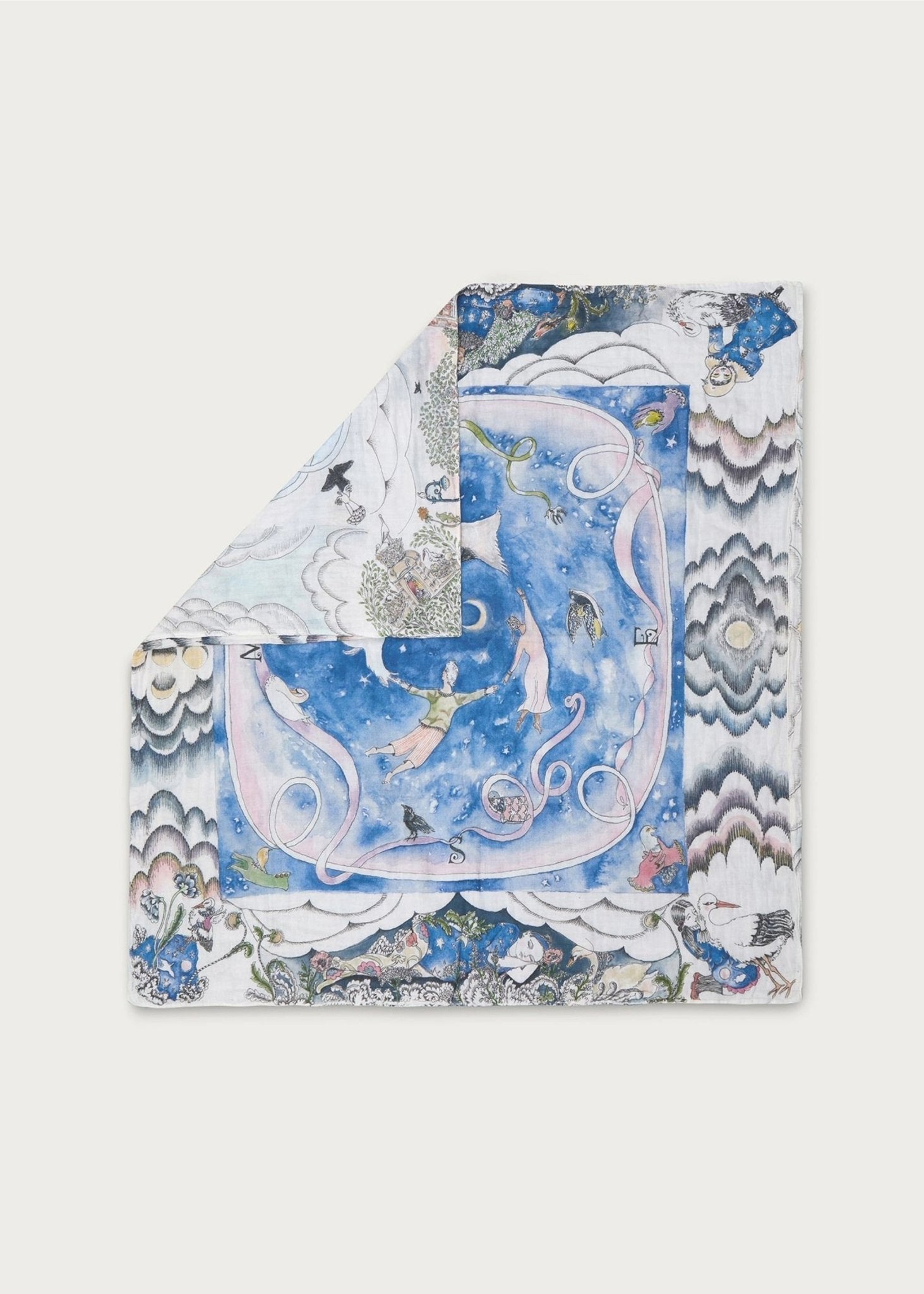 Secret Skies - Muslin Swaddle Blanket - Forivor