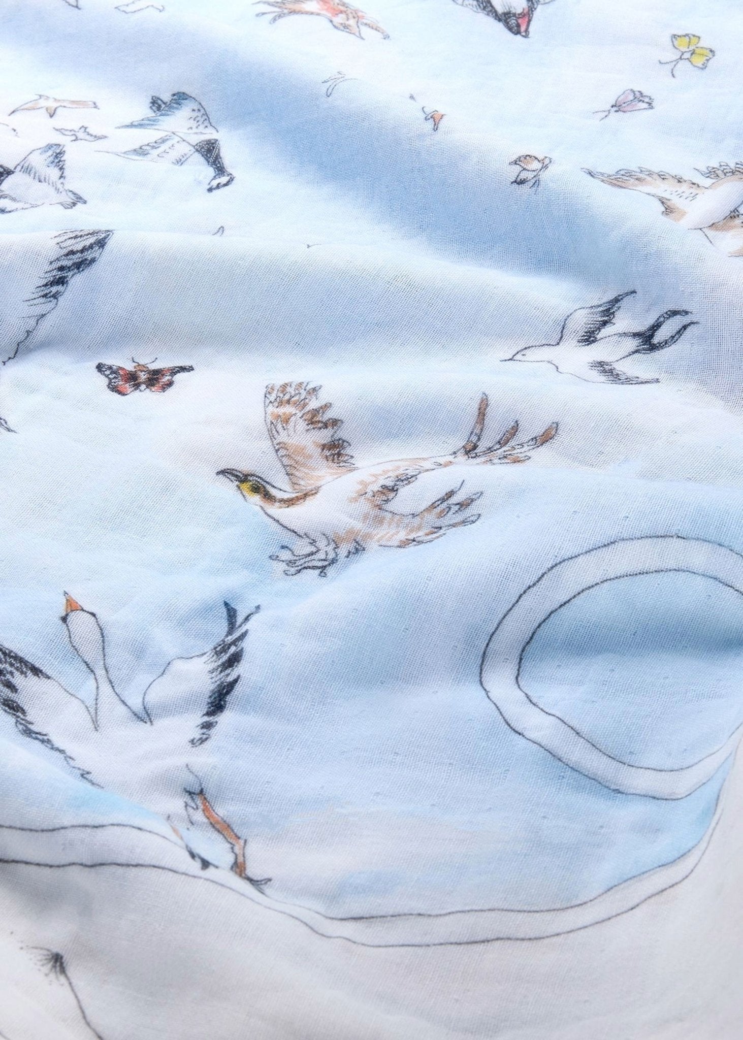Secret Skies - Muslin Swaddle Blanket - Forivor